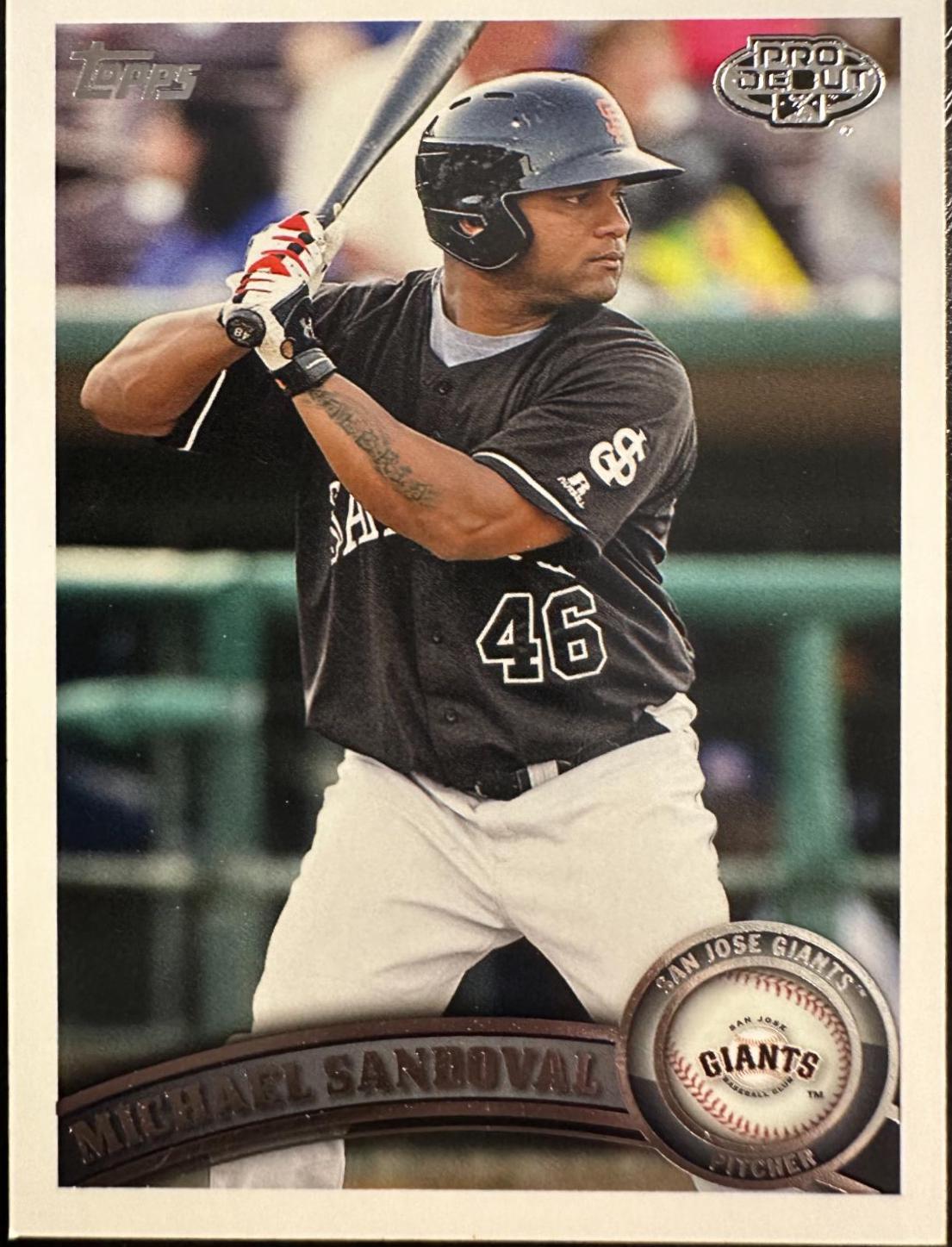 Michael Sandoval #59 Baseball Cards 2011 Topps Pro Debut
