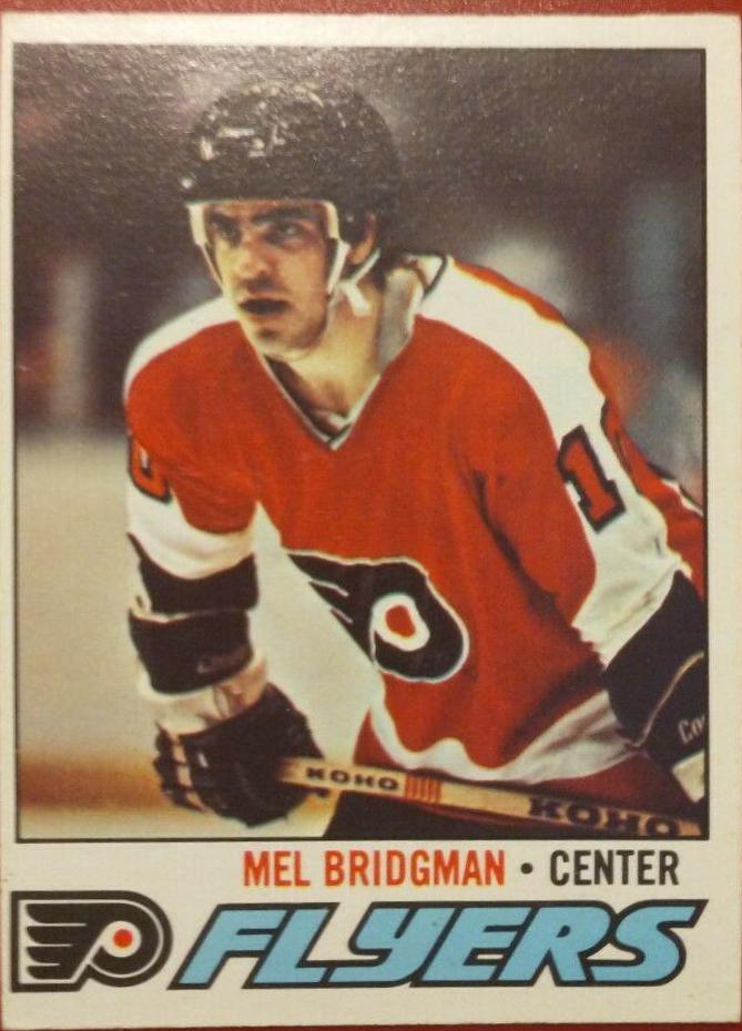 Mel Bridgman #121 Hockey Cards 1977 O-Pee-Chee