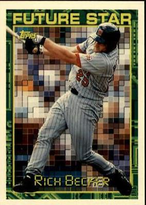 Rich Becker #71 Baseball Cards 1994 Topps