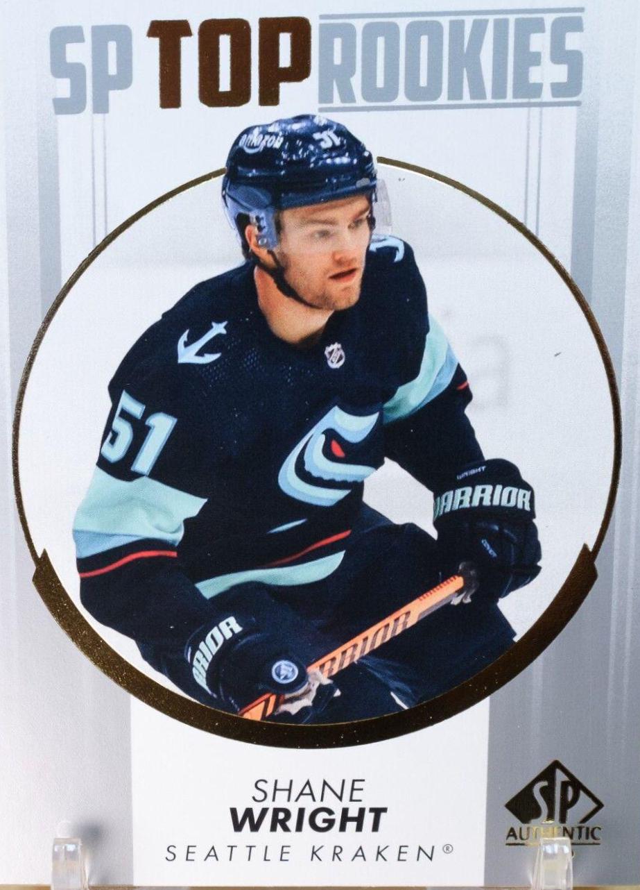 Shane Wright #TR-13 Hockey Cards 2022 SP Authentic Top Rookies