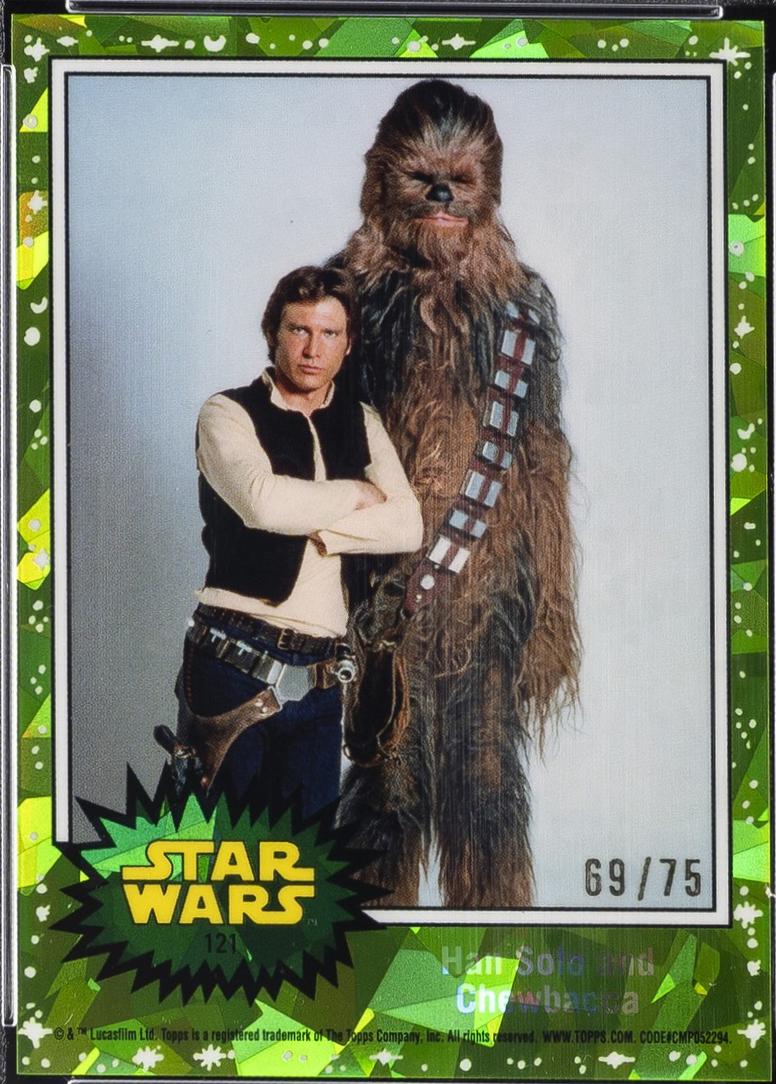 2022 Han Solo and Chewbacca [Peridot] #121