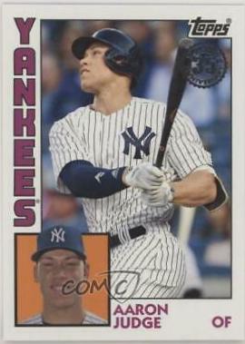 Aaron Judge #T84-100 Baseball Cards 2019 Topps 1984 Baseball