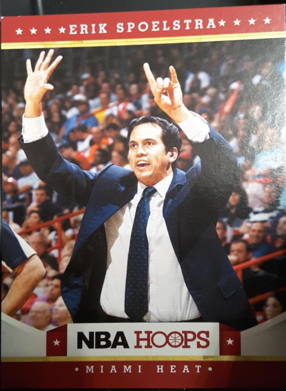 Erik Spoelstra #163 2012 Panini Hoops Basketball
