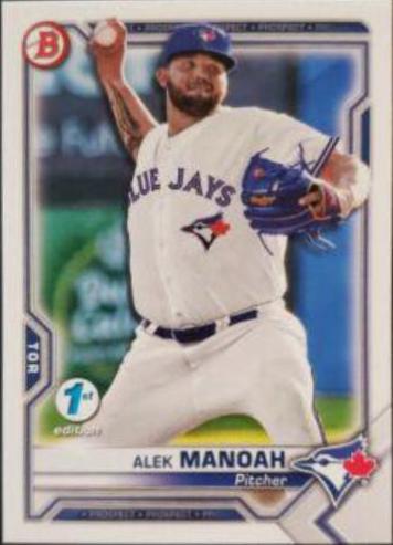Alek Manoah #BFE-27 2021 Bowman 1st Edition Baseball