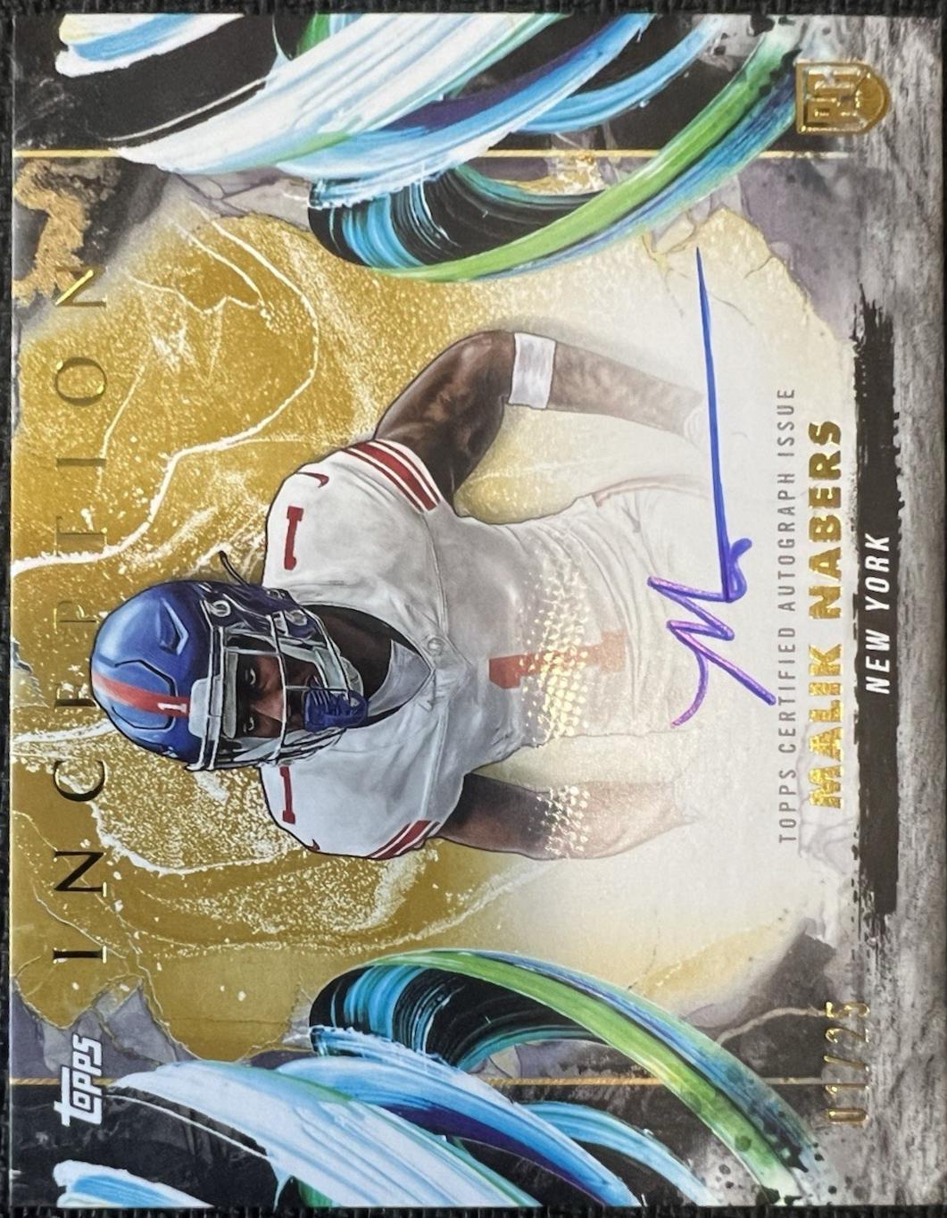 Malik Nabers [Gold] #RAV-MN
