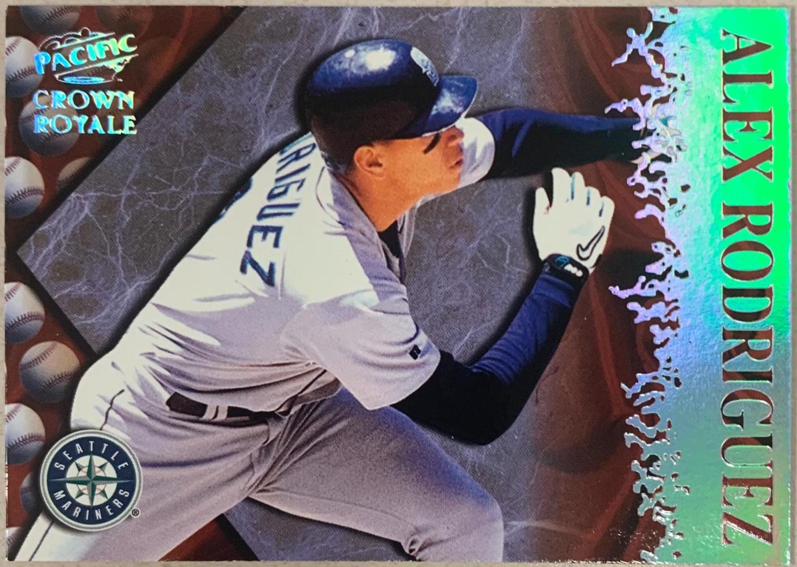 Alex Rodriguez #23 Baseball Cards 1998 Pacific Crown Royale