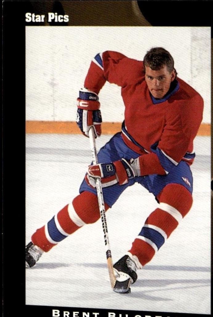 Brent Bilodeau #53 1991 Star Pics Autograph Hockey