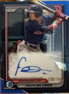 Fraymi De Leon [Blue Refractor] #CPA-FD