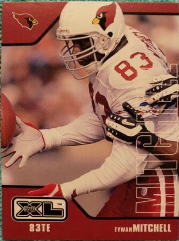 Tywan Mitchell #14 Football Cards 2002 Upper Deck XL