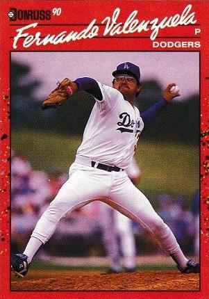 Fernando Valenzuela #625 Baseball Cards 1990 Donruss
