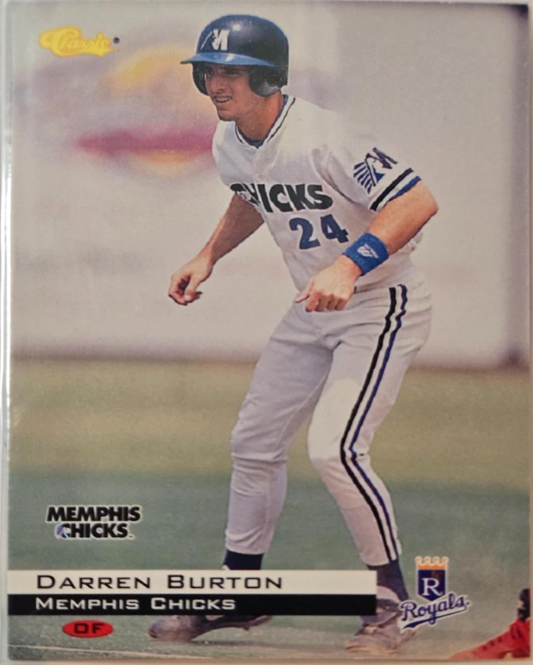 Darren Burton #49 Baseball Cards 1994 Classic