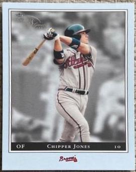 Chipper Jones #22 2003 Fleer Rookies & Greats Baseball