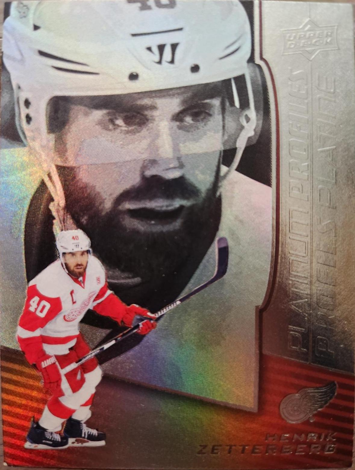 Henrik Zetterberg #PP-11 Hockey Cards 2017 Upper Deck Tim Hortons Platinum Profiles