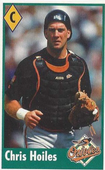 Chris Hoiles #27 1995 Fleer Panini Stickers Baseball