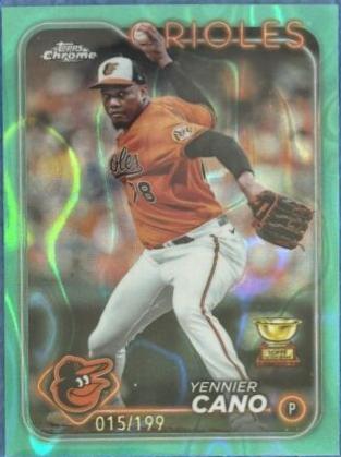 Yennier Cano [Aqua Lava Refractor] #130