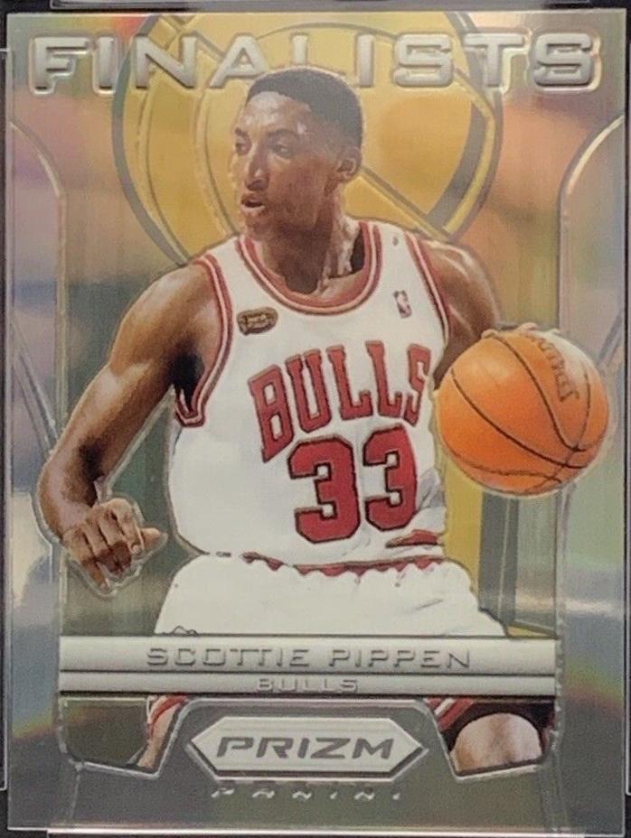 Scottie Pippen #4 Basketball Cards 2012 Panini Prizm Finalists