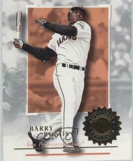 Barry Bonds #80 Baseball Cards 2001 Fleer Authority