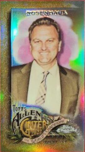 Drew Rosenhaus [Mini Gold Refractor] #249
