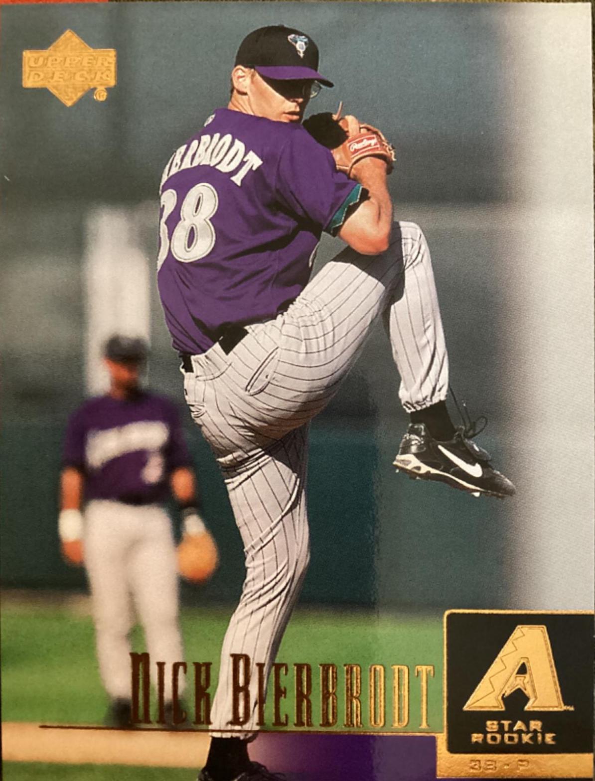 Nick Bierbrodt #37 Baseball Cards 2001 Upper Deck