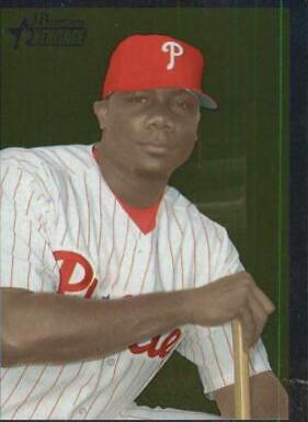 Ryan Howard #3 Baseball Cards 2006 Bowman Heritage