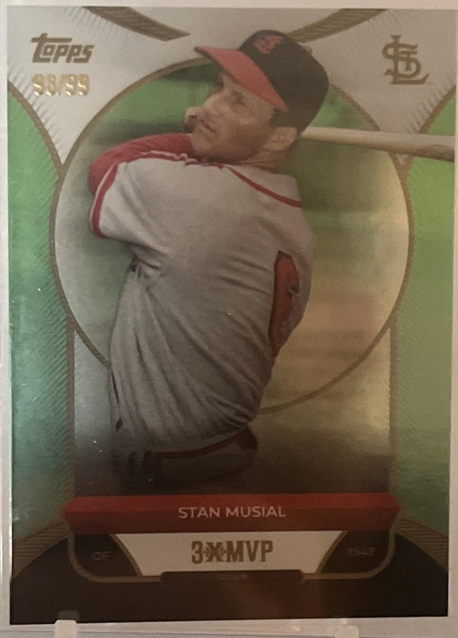 Stan Musial [Green Foil] #30