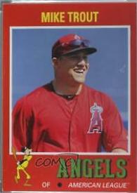 Mike Trout #25 Baseball Cards 2019 Topps Throwback Thursday