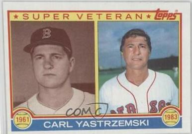Carl Yastrzemski #551 Baseball Cards 1983 Topps