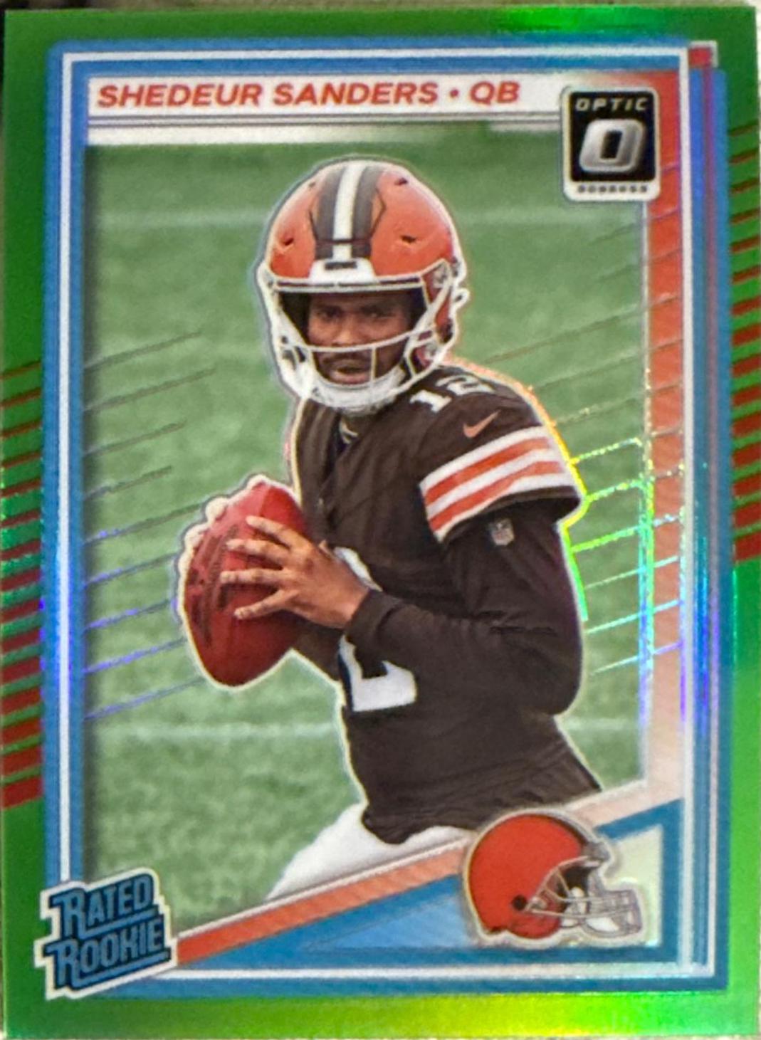 Shedeur Sanders [Neon Green] #203