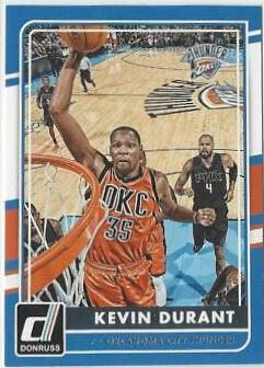 Kevin Durant #41 Basketball Cards 2015 Panini Donruss