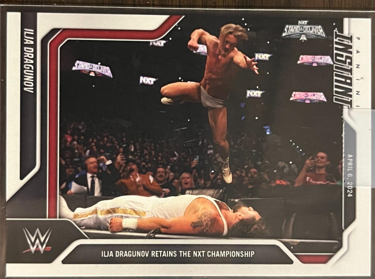Ilja Dragunov #5 Wrestling Cards 2024 Panini Instant WWE