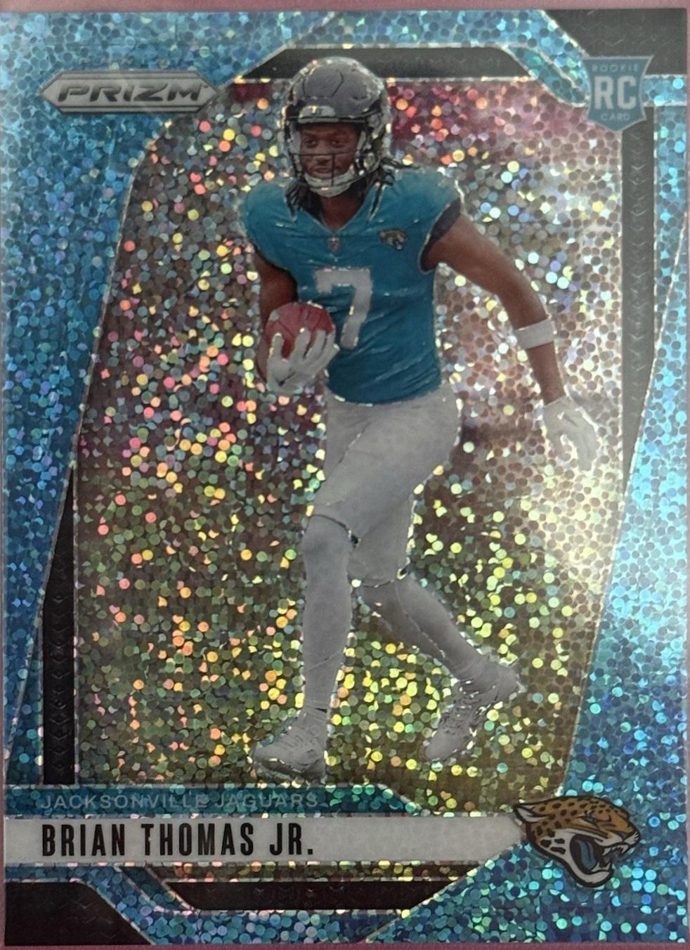 Brian Thomas Jr. [Blue Sparkle] #314 Prices | 2024 Panini Prizm