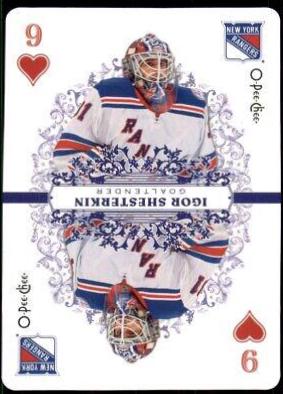 Igor Shesterkin #9 Hockey Cards 2022 O Pee Chee Playing Cards