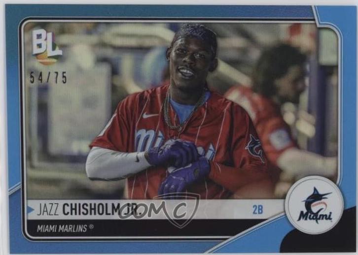 Jazz Chisholm Jr. #WR-74 2023 Topps Big League Wrapper Redemption Baseball