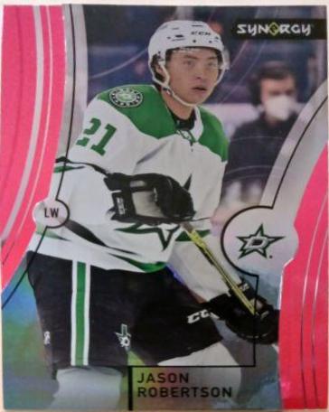 Jason Robertson #4 Hockey Cards 2021 Upper Deck Synergy