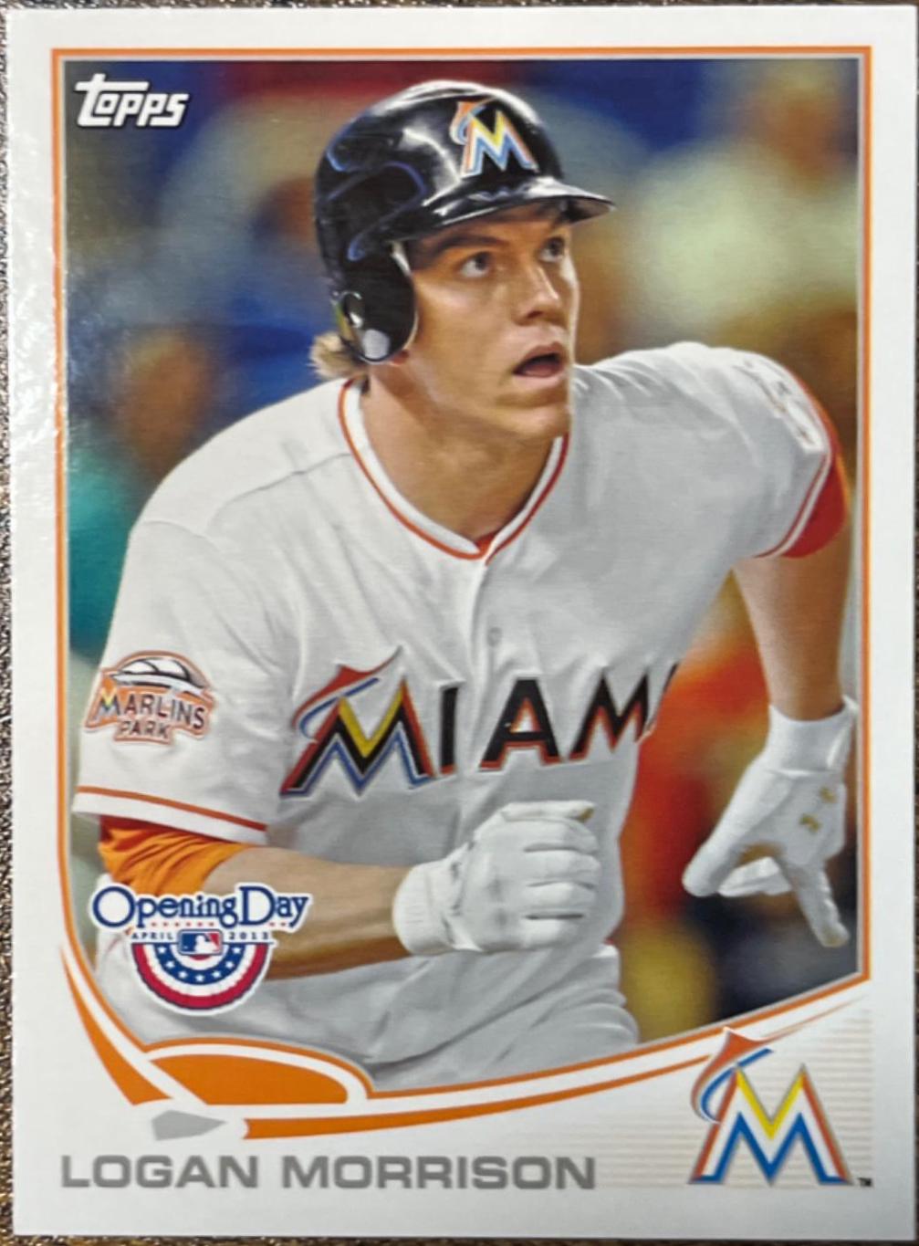 Logan Morrison #23 Baseball Cards 2013 Topps Opening Day
