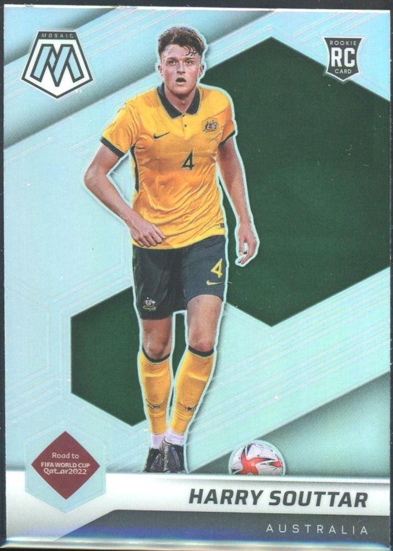 Harry Souttar #145 Soccer Cards 2021 Panini Mosaic Road to FIFA World Cup