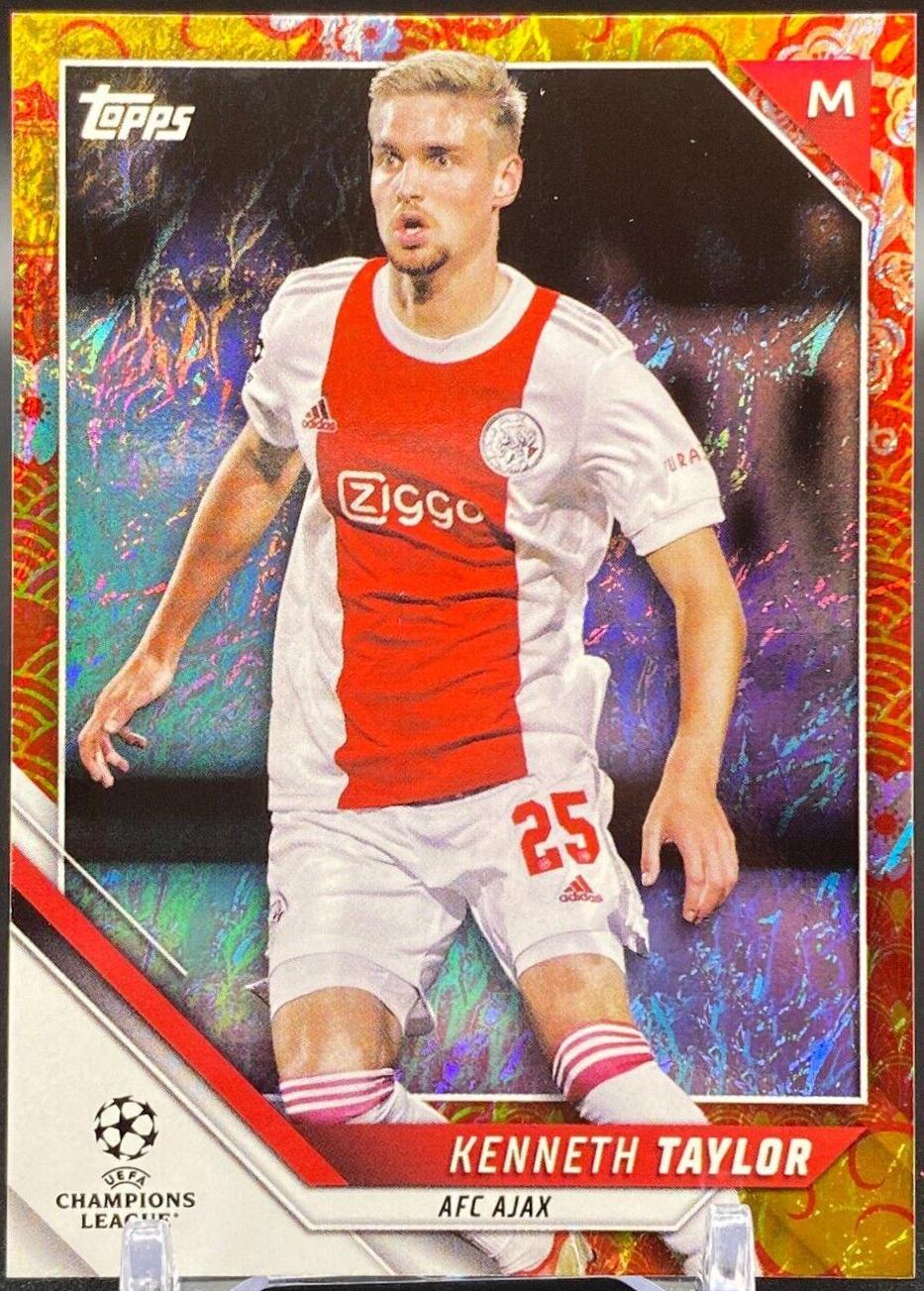Kenneth Taylor #5 Soccer Cards 2021 Topps UEFA Champions League Jade