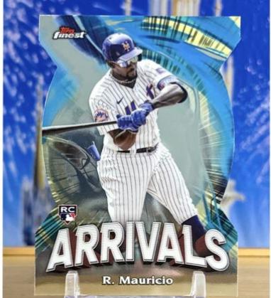 Ronny Mauricio #A-7 Baseball Cards 2024 Topps Finest Arrivals