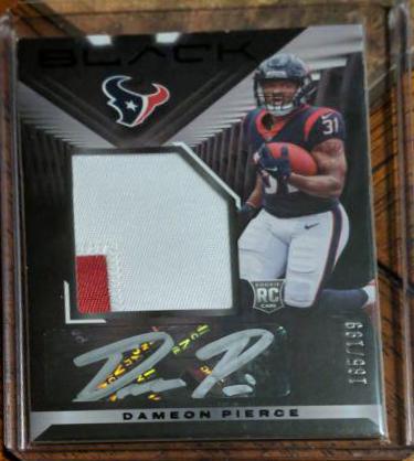 Dameon Pierce #235 2022 Panini Black Football