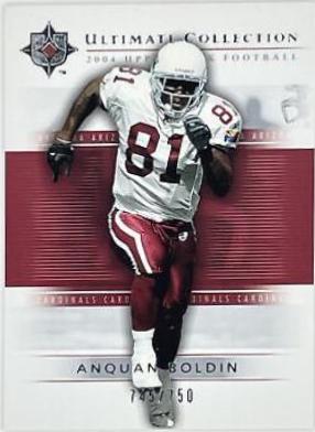 Anquan Boldin #2 Football Cards 2004 Upper Deck Ultimate Collection