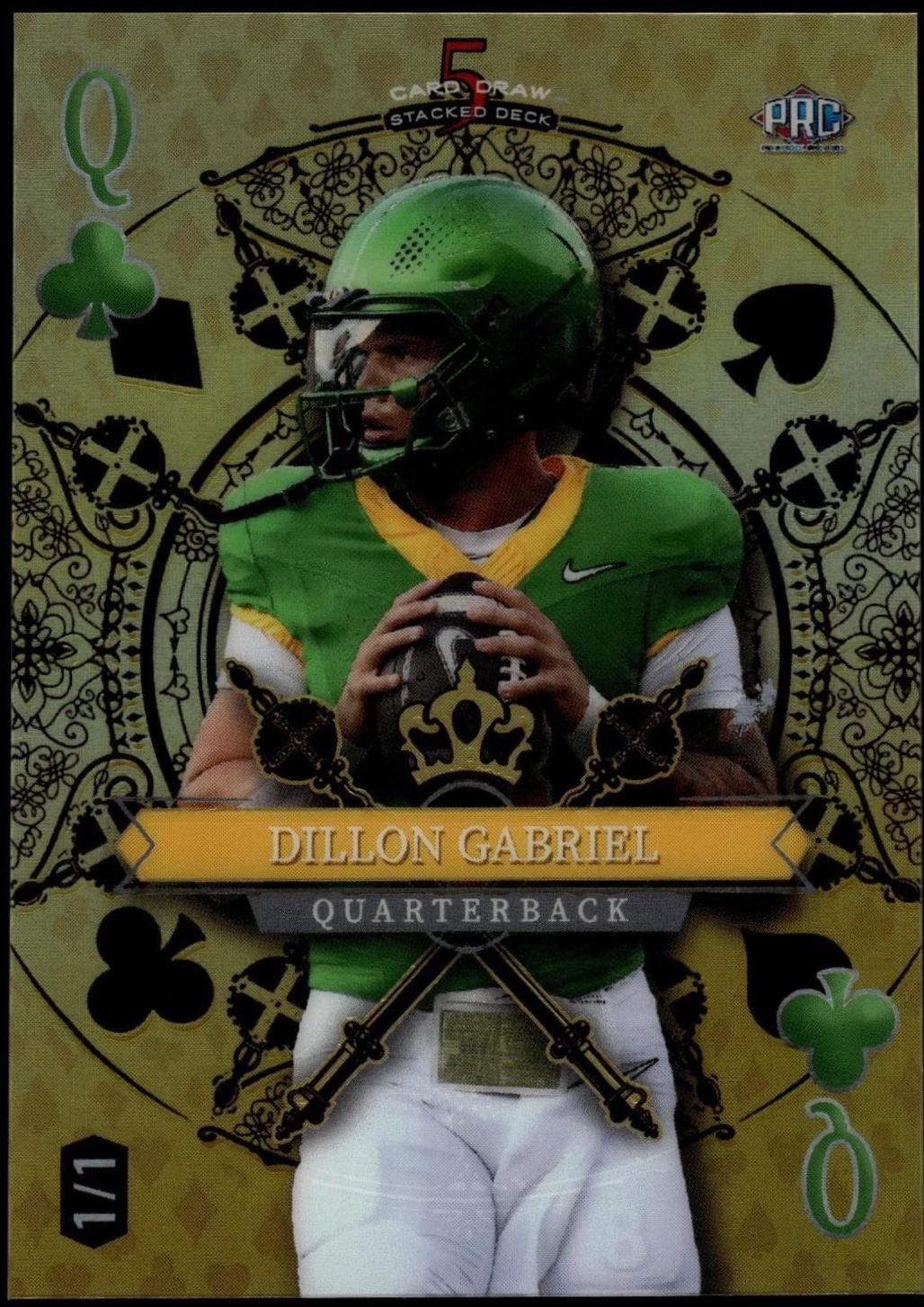 Dillon Gabriel #SDPC-DGN 2024 Wild Card 5 Card Draw Football