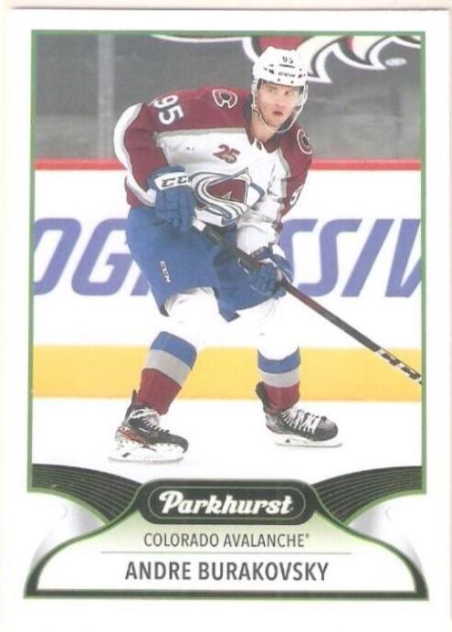 Andre Burakovsky #3 Hockey Cards 2021 Parkhurst