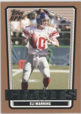 Eli Manning #48 2007 Topps Draft Picks & Prospects Football