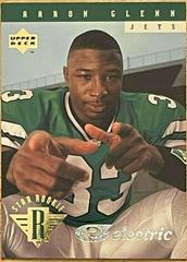 Aaron Glenn [Electric Silver] #9 Football Cards 1994 Upper Deck Prices