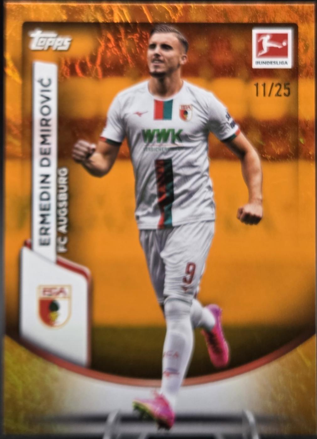 Ermedin Demirovic #1 2023 Topps Bundesliga Soccer