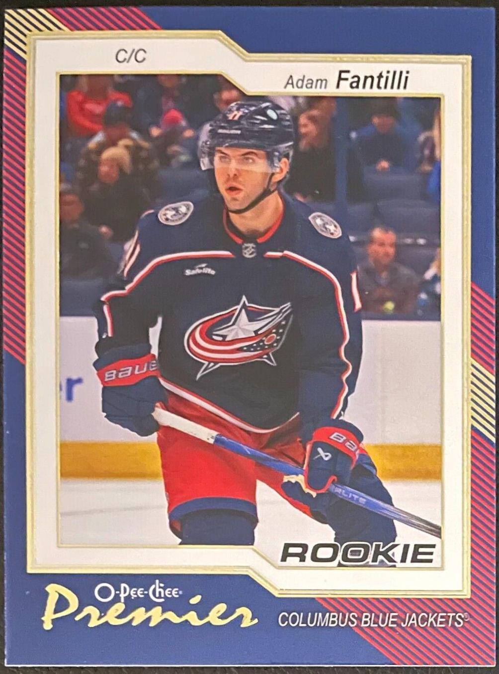 Adam Fantilli #P-93 2023-24 O-Pee-Chee Hockey O-Pee-Chee Premier