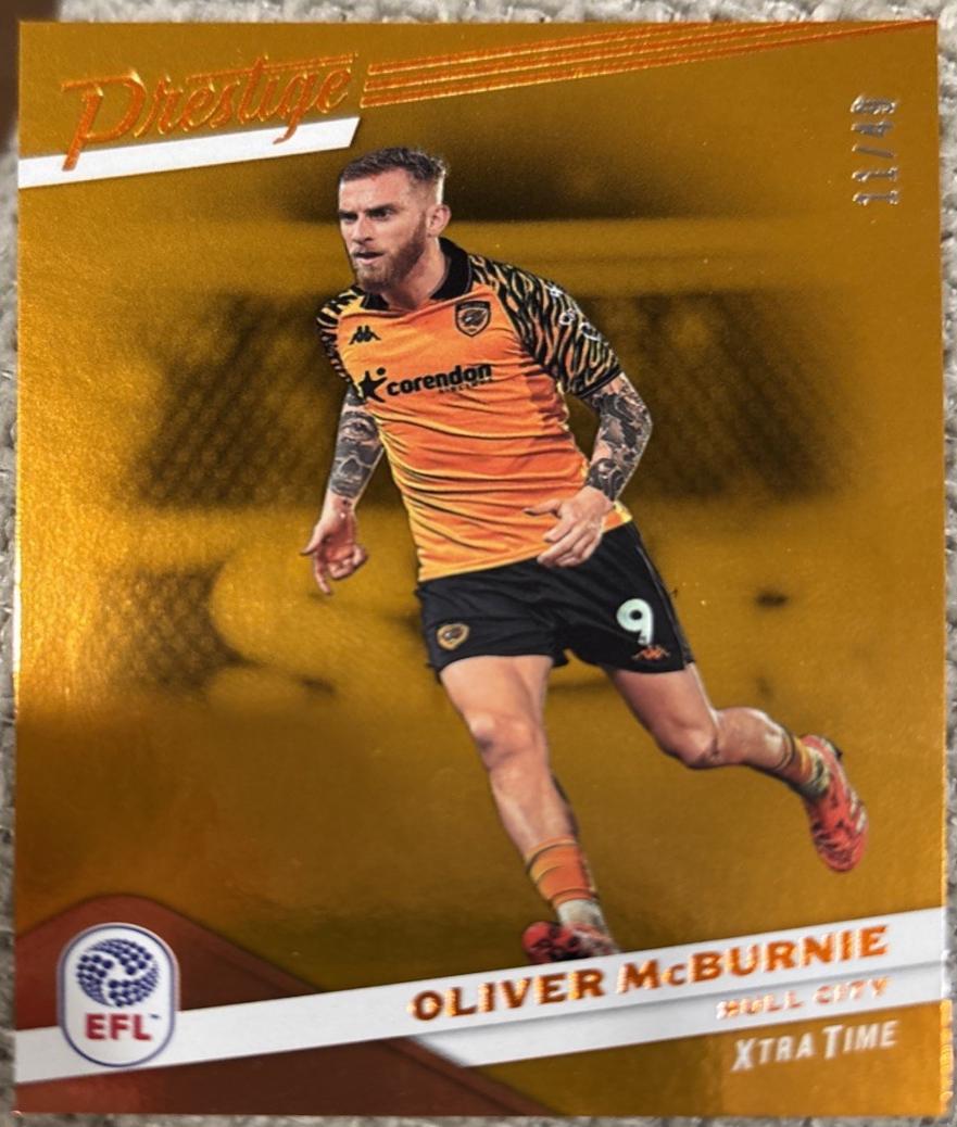 Oliver McBurnie #9 2025 Panini Prestige Efl Soccer