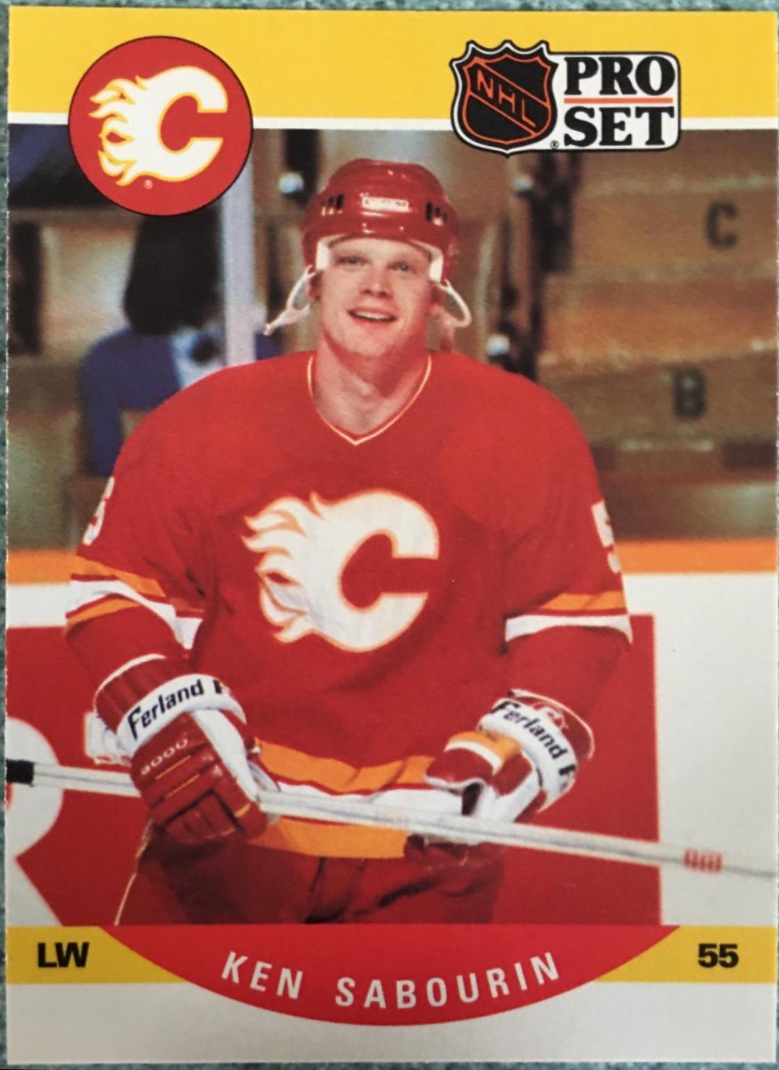 Ken Sabourin #596 Hockey Cards 1990 Pro Set