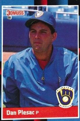 Dan Plesac #109 Baseball Cards 1988 Donruss