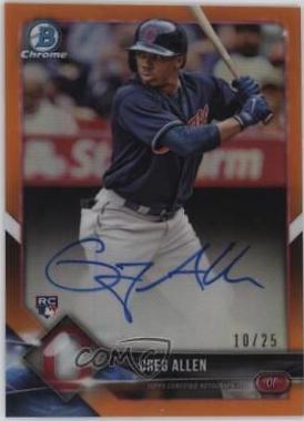 Greg Allen [Orange Refractor] #BCRA-GA